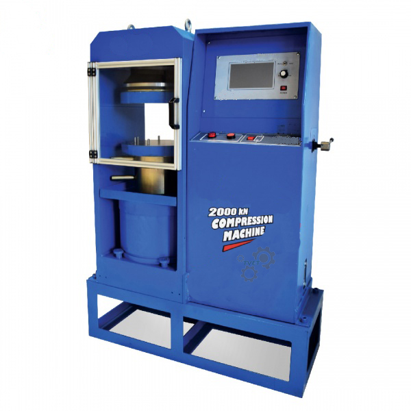 Touch Screen Welded Frame Compression Machine 2000kN