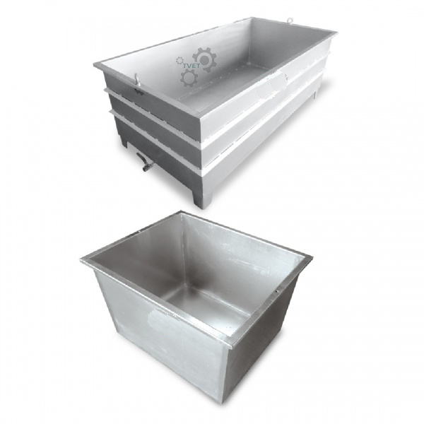 Galvanized Curing Tank With Drain Valve