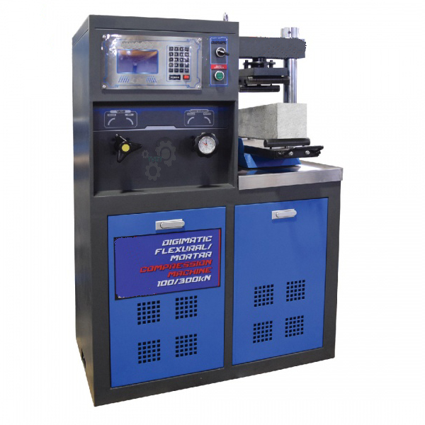 Digimatic Flexural Mortar Compression Machine 100 300 kN
